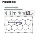 Modern honeycomb hexagon led ceiling light – living room fixture