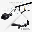 Modern industrial black & white dimmable led wall lamp bedroom light