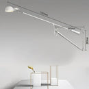 Modern industrial black & white dimmable led wall lamp bedroom light