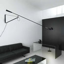 Modern industrial black & white dimmable led wall lamp bedroom light