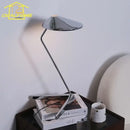 Modern industrial chrome floor lamp living room iron art decorative