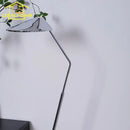 Modern industrial chrome floor lamp living room iron art decorative