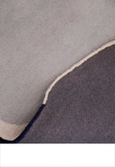 Modern Ink Loop Multicolor Hand Tufted 4x6 Wool Area Rug