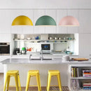 Modern iron lustre pendant lights kitchen bar hanging lamp