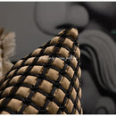 Modern ivory tawny rabbit fur pillow covers living room decor