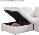 Modern L Shape Cloud Sofa Comfortable Convertible Sectional Couch