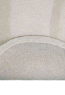 Modern Layered Pattern Ivory Hand Tufted 5x7 Wool Rug