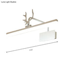 DecorBites™ Modern LED Metal Vanity Wall Lamp with Antlers Arm in White/Natural Light - 17"/20.5"/28" Wide