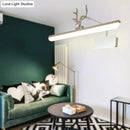 DecorBites™ Modern LED Metal Vanity Wall Lamp with Antlers Arm in White/Natural Light - 17"/20.5"/28" Wide
