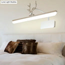 DecorBites™ Modern LED Metal Vanity Wall Lamp with Antlers Arm in White/Natural Light - 17"/20.5"/28" Wide