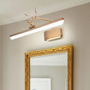 DecorBites™ Modern LED Metal Vanity Wall Lamp with Antlers Arm in White/Natural Light - 17"/20.5"/28" Wide