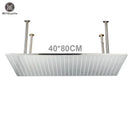 Modern led rainfall shower head – bathroom color changing luxury
