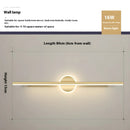 Modern LED Wall Light Fixtures for Bathroom, Bedroom, and Home Decor