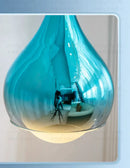 Modern led water droplet ceiling chandelier bedroom pendant light