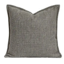 Modern light coffee patchwork pillow covers living room decor