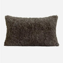 Modern light grey coffee texture cushion covers living room decor