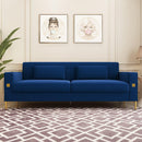Modern Loveseat Sofa with Pillows