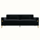 Modern Loveseat Sofa with Pillows