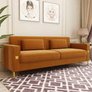 Modern Loveseat Sofa with Pillows