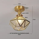 Modern luxury decorbites crystal glass ceiling lamp living room light