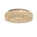 Modern luxury gold crystal led ceiling chandelier living room