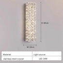 Modern luxury gold crystal led ceiling chandelier living room