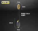 Modern luxury gold crystal led wall light bedroom sconce