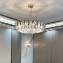 Modern luxury gold decorbites crystal atmosphere chandelier dining room