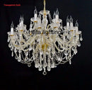Modern luxury lighting crystal candle chandelier for dining room