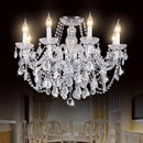 Modern luxury lighting crystal candle chandelier for dining room