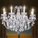 Modern luxury lighting crystal candle chandelier for dining room