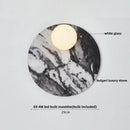Modern marble glass globe led wall lamp bathroom mirror light