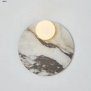 Modern marble glass globe led wall lamp bathroom mirror light