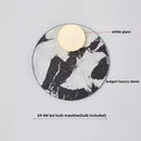 Modern marble glass globe led wall lamp bathroom sconce
