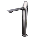 Black White Brass Faucet Dual-Tone Deck-Mounted