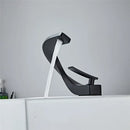 Modern matte black basin faucet bathroom hot cold mixer tap