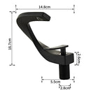 Modern matte black basin faucet bathroom hot cold mixer tap