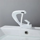 Modern matte black basin faucet bathroom hot cold mixer tap