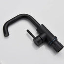 Modern matte black basin faucet bathroom rotatable sink tap