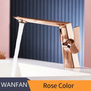 Modern matte black basin faucet bathroom single handle mixer tap