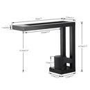Modern matte black basin faucet bathroom vessel sink mixer