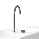 Modern matte black basin faucet brushed bathroom sink tap