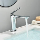 Modern matte black basin mixer bathroom vanity tap