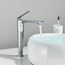 Modern matte black basin mixer bathroom vanity tap