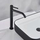 Modern matte black basin mixer tap bathroom single lever faucet