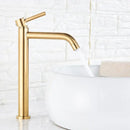 Modern matte black basin mixer tap bathroom single lever faucet