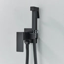 Modern matte black bathroom faucet set – bathroom sleek spout