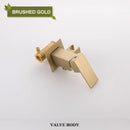 Modern matte black bidet faucet shower mixer bathroom square sprayer