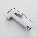Modern matte black bidet faucet shower mixer bathroom square sprayer