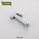 Modern matte black bidet faucet shower mixer bathroom square sprayer